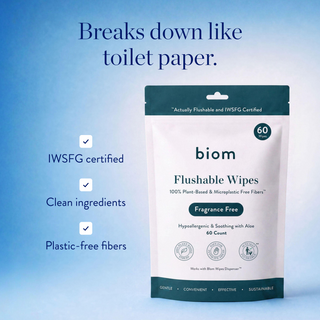 Flushable Wipes
