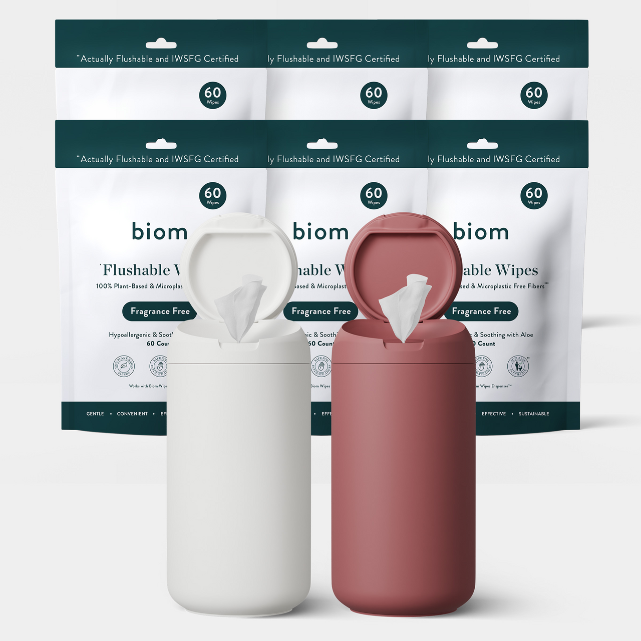 Flushable Wipes Starter Kit
