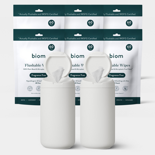 Flushable Wipes Starter Kit
