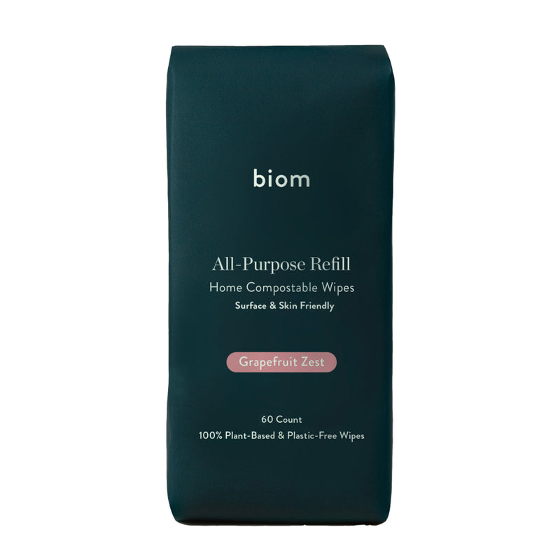 All-Purpose Cleaning Wipes - Biom Home™ Refills (Casepack - 12 Units)