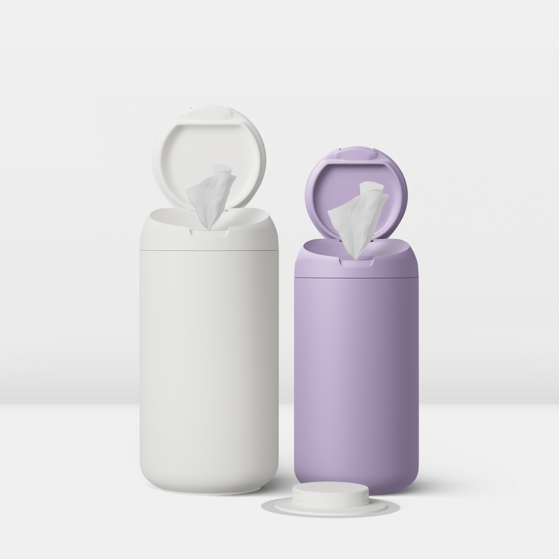 White & Lilac
