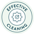 Effective cleaning
