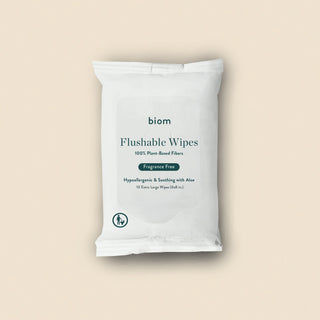 Flushable Wipes   Travel Packs
