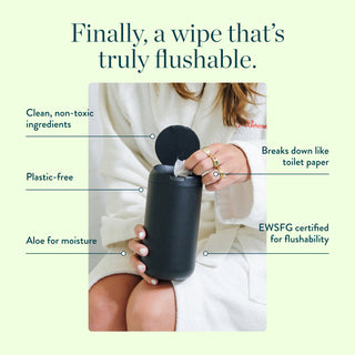 Standard Flushable Wipes
