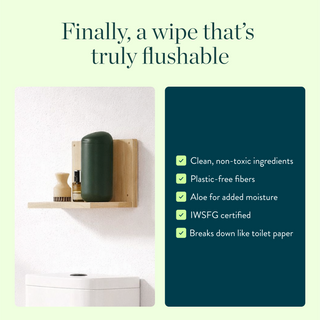 Flushable Wipes
