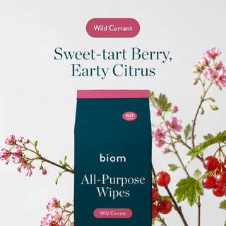 Biom Wild Currant All Purpose Wipes 
