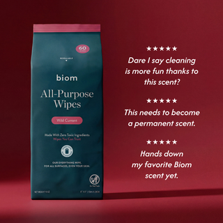 Biom Wild Currant All Purpose Wipes 
