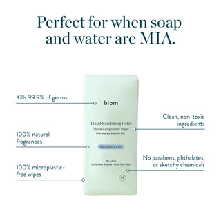 Standard Hand Sanitizing Wipes
